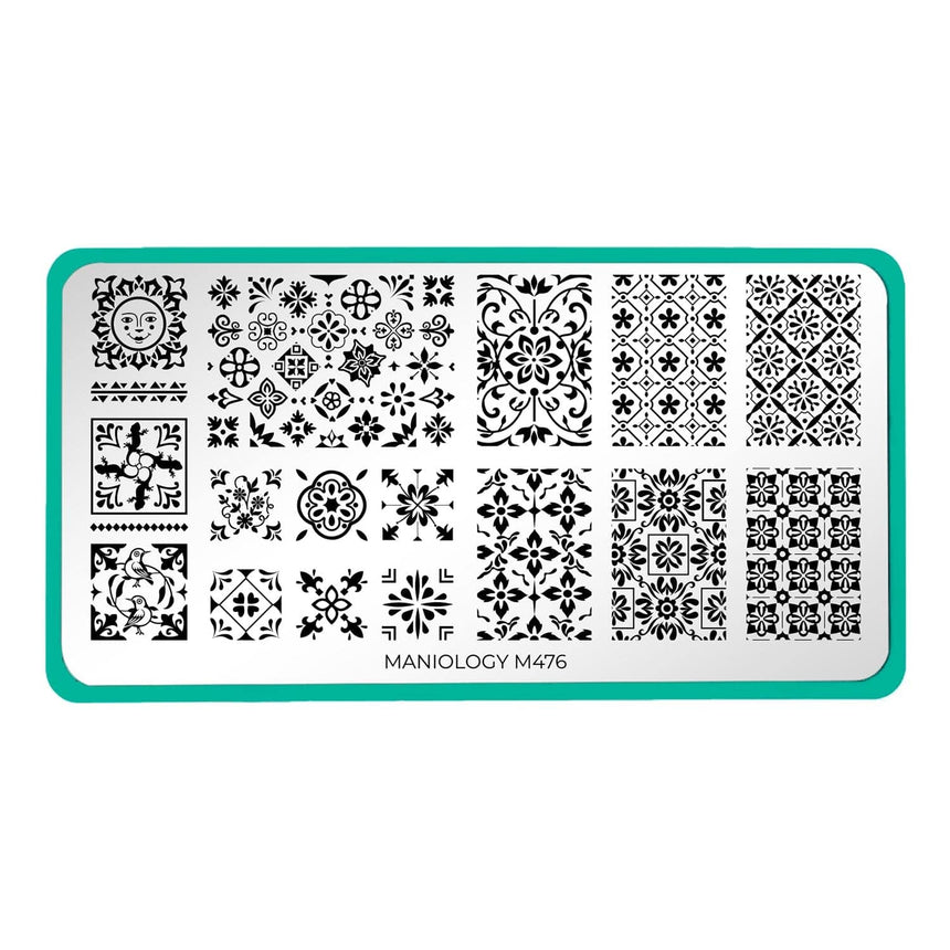 Talavera (M476) - Nail Stamping Plate