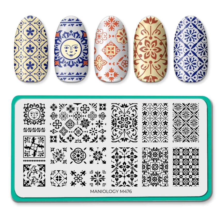 Talavera (M476) - Nail Stamping Plate