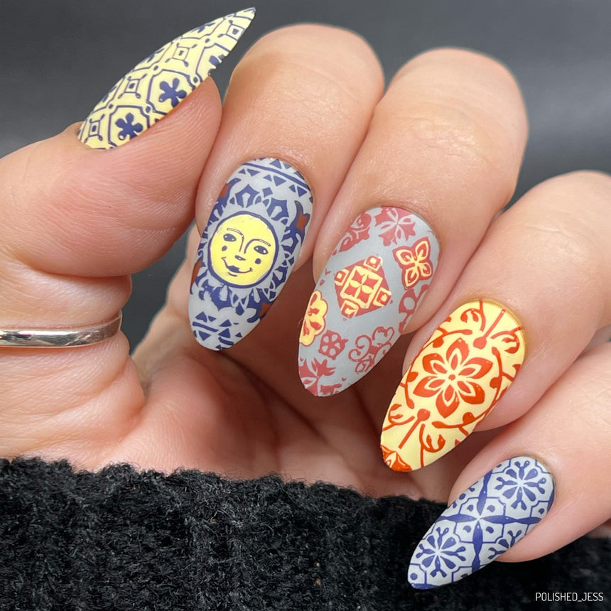 Talavera (M476) - Nail Stamping Plate