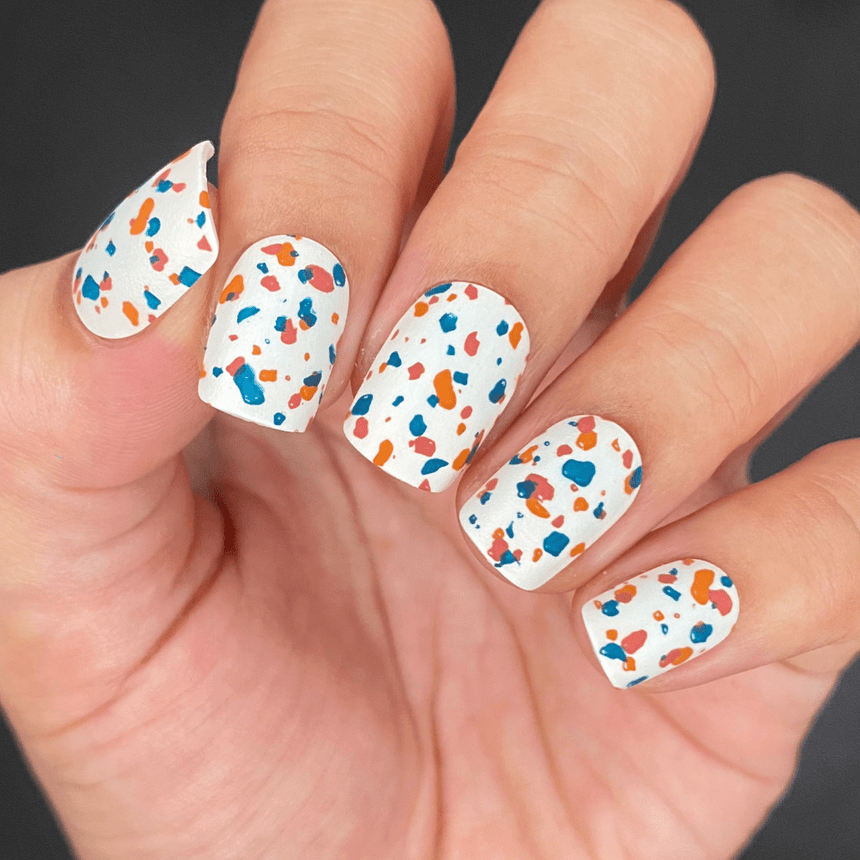Terrazzo (M359) - Nail Stamping Plate