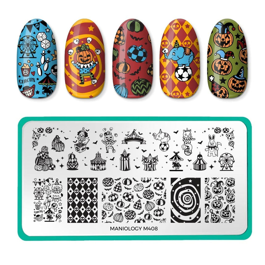 The Greatest Show (M408) - Nail Stamping Plate