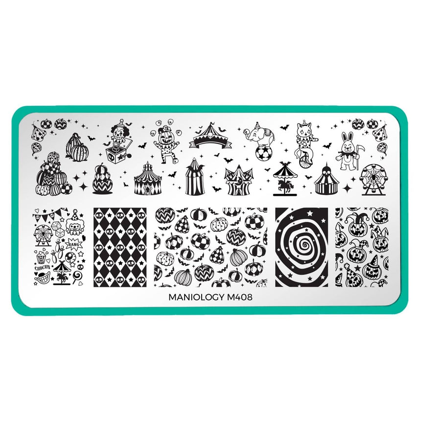 The Greatest Show (M408) - Nail Stamping Plate