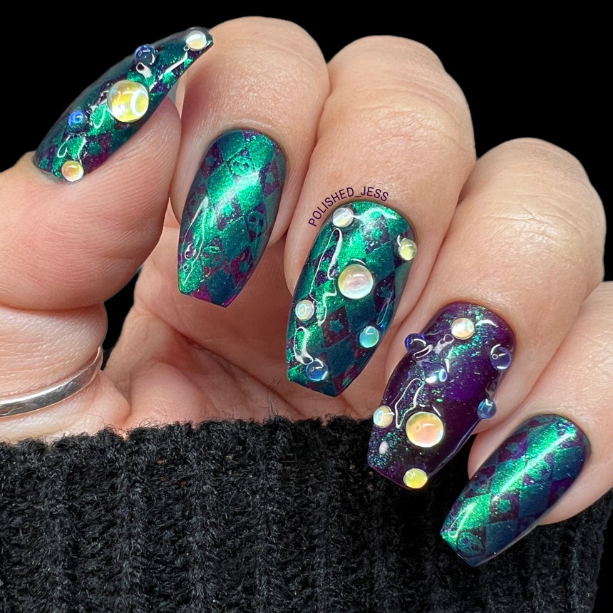 The Greatest Show (M408) - Nail Stamping Plate