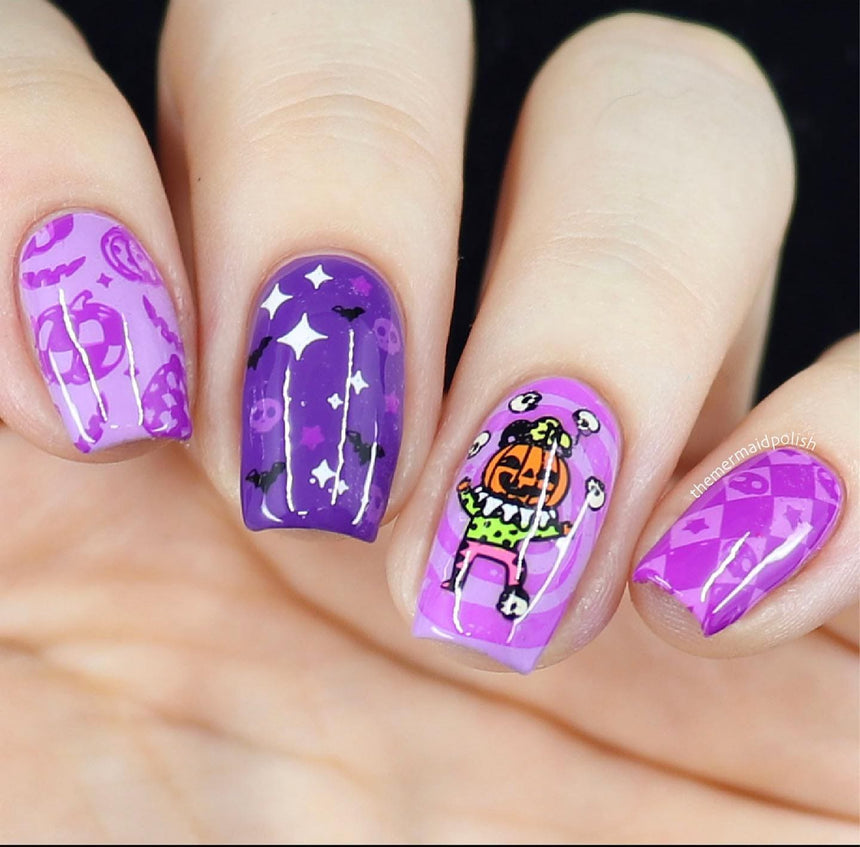 The Greatest Show (M408) - Nail Stamping Plate