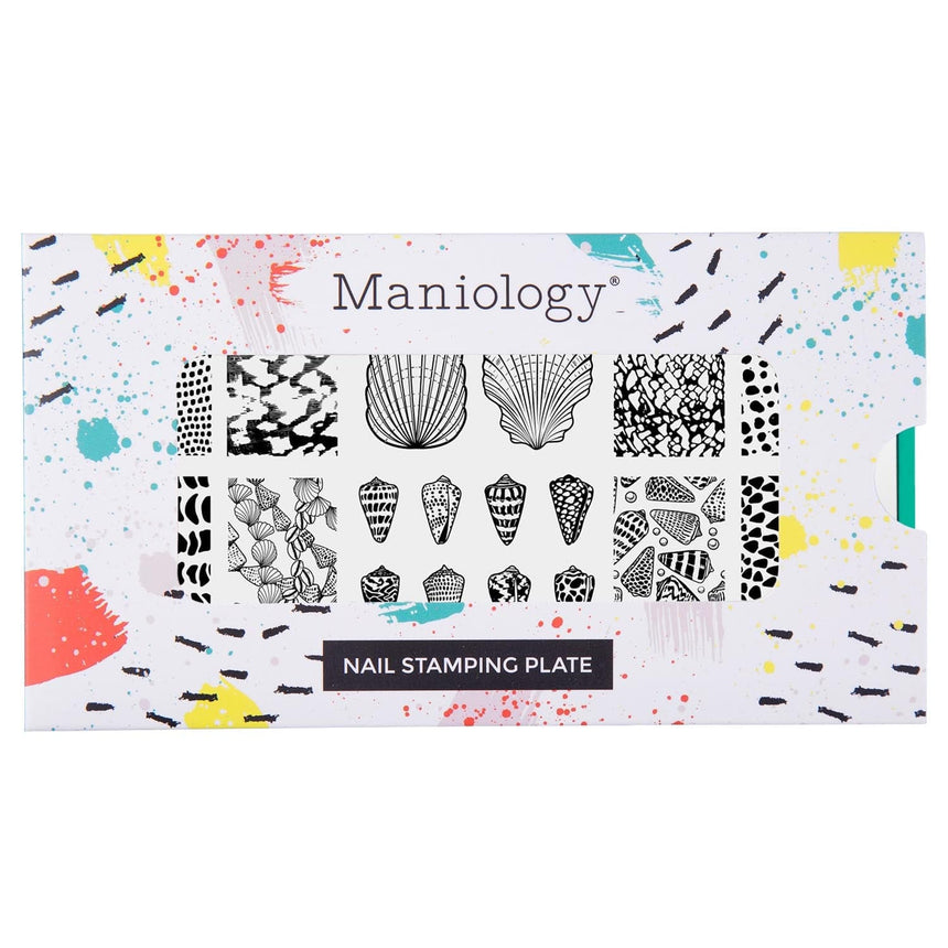 Tidepool Trinkets (M605) - Nail Stamping Plate