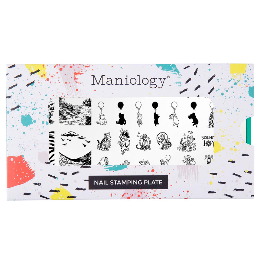 Tigger's Great Adventure (M607) - Nail Stamping Plate