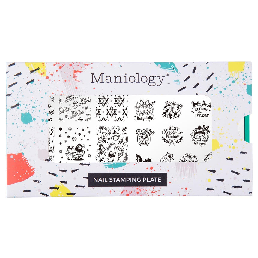 Tinsel Time (M420) - Nail Stamping Plate