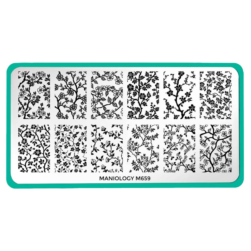 Tiny Blossoms (M659) - Nail Stamping Plate