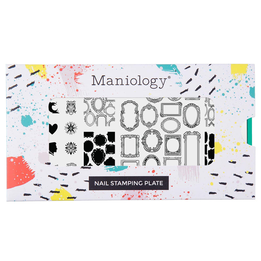 Tiny Exhibits (M628) - Nail Stamping Plate