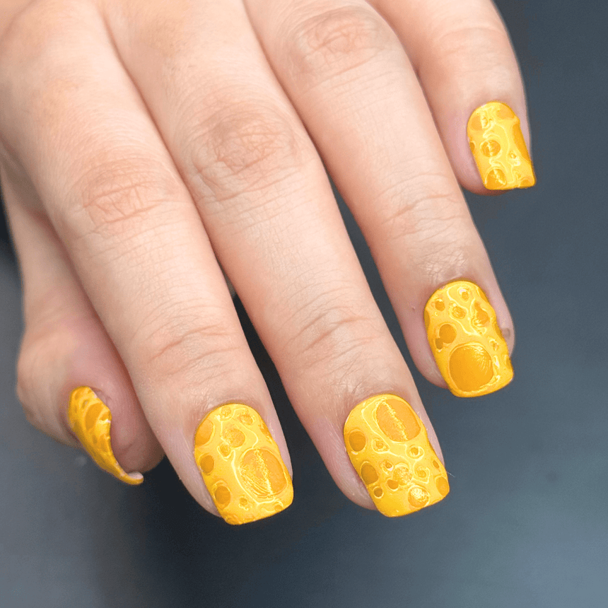 Tiny Whiskers (M581) - Nail Stamping Plate