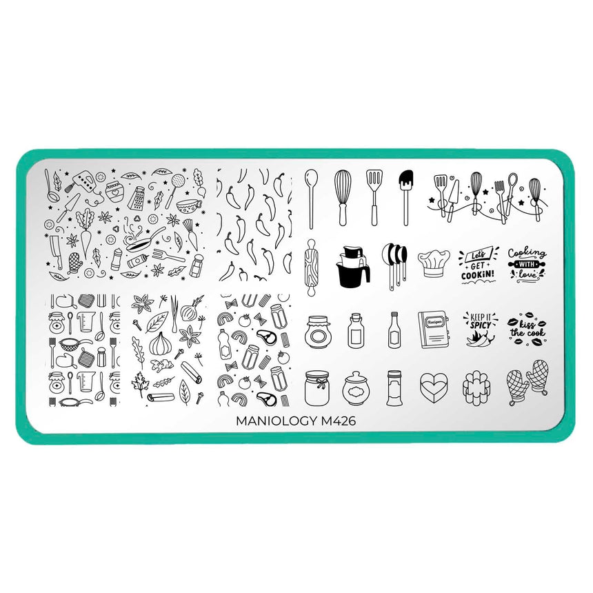 Top Chef (M426) - Nail Stamping Plate