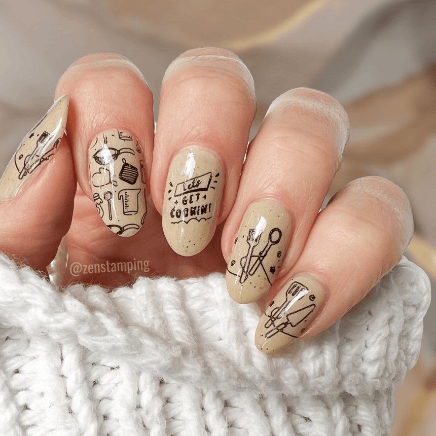 Top Chef (M426) - Nail Stamping Plate