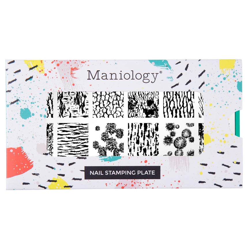 Tree Bark Texture (M432) - Nail Stamping Plate