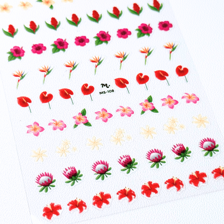 Tropic Crush (MS-108) - Nail Art Sticker