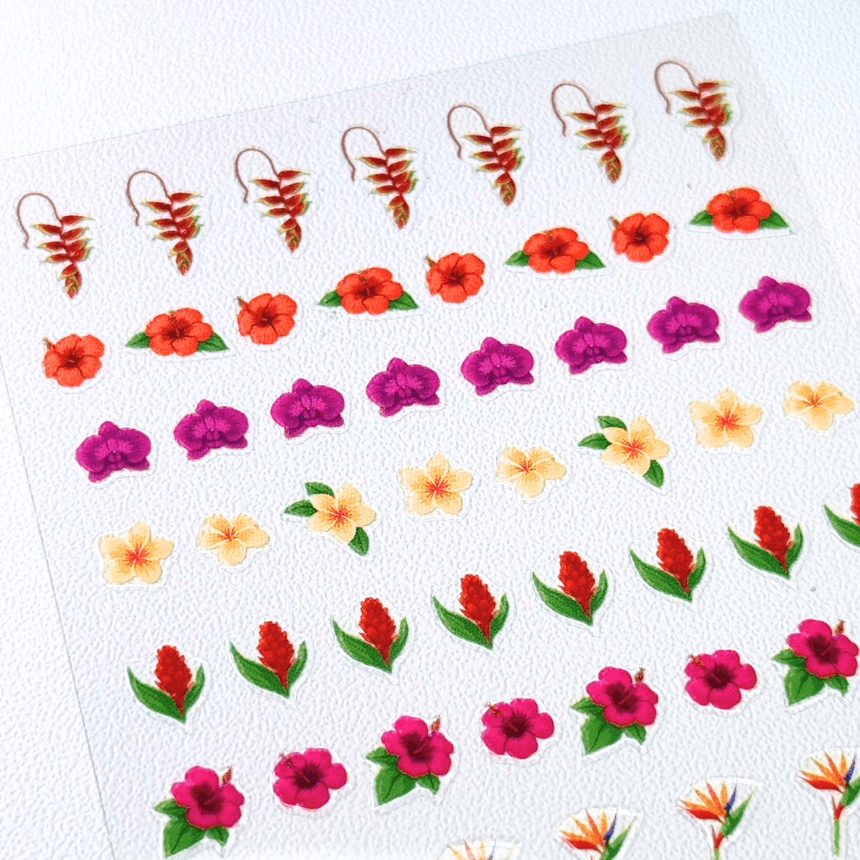 Tropic Crush (MS-108) - Nail Art Sticker