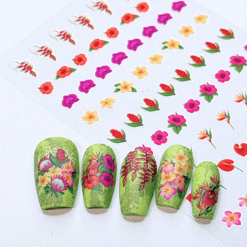 Tropic Crush (MS-108) - Nail Art Sticker