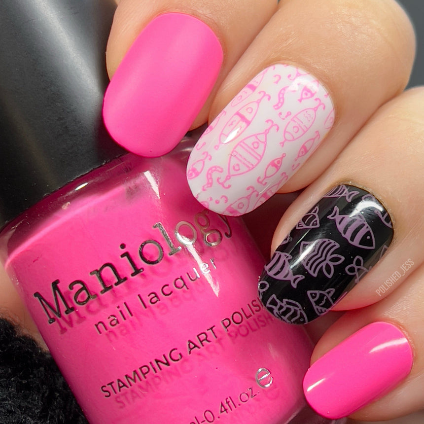 Tropicana: Pitaya (B435) - Pink Cream Stamping Polish