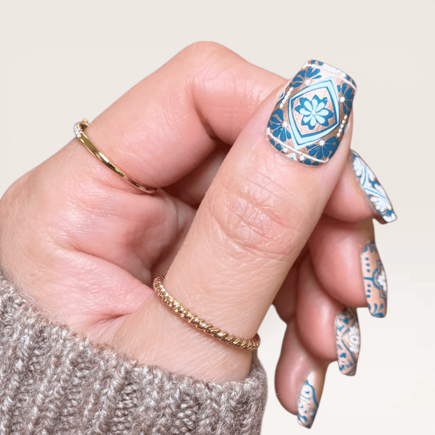 Villa Mosaic (M696) - Nail Stamping Plate