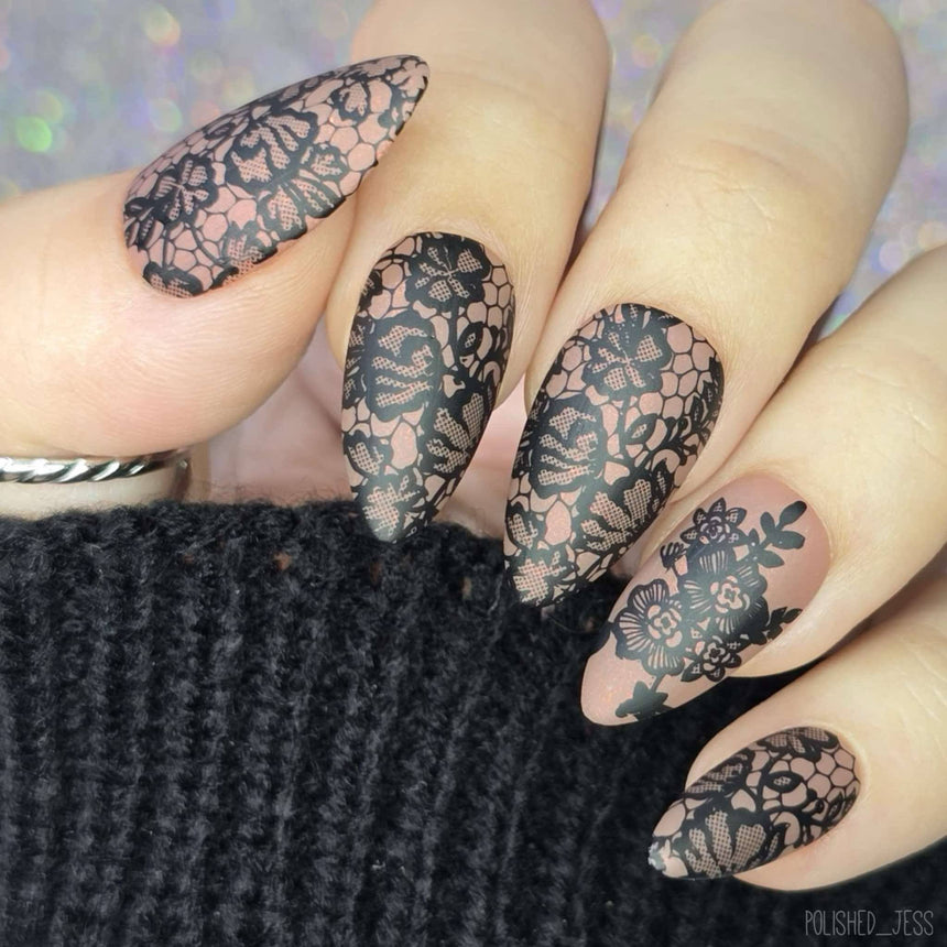 Wedding Bells (M587) - Nail Stamping Plate