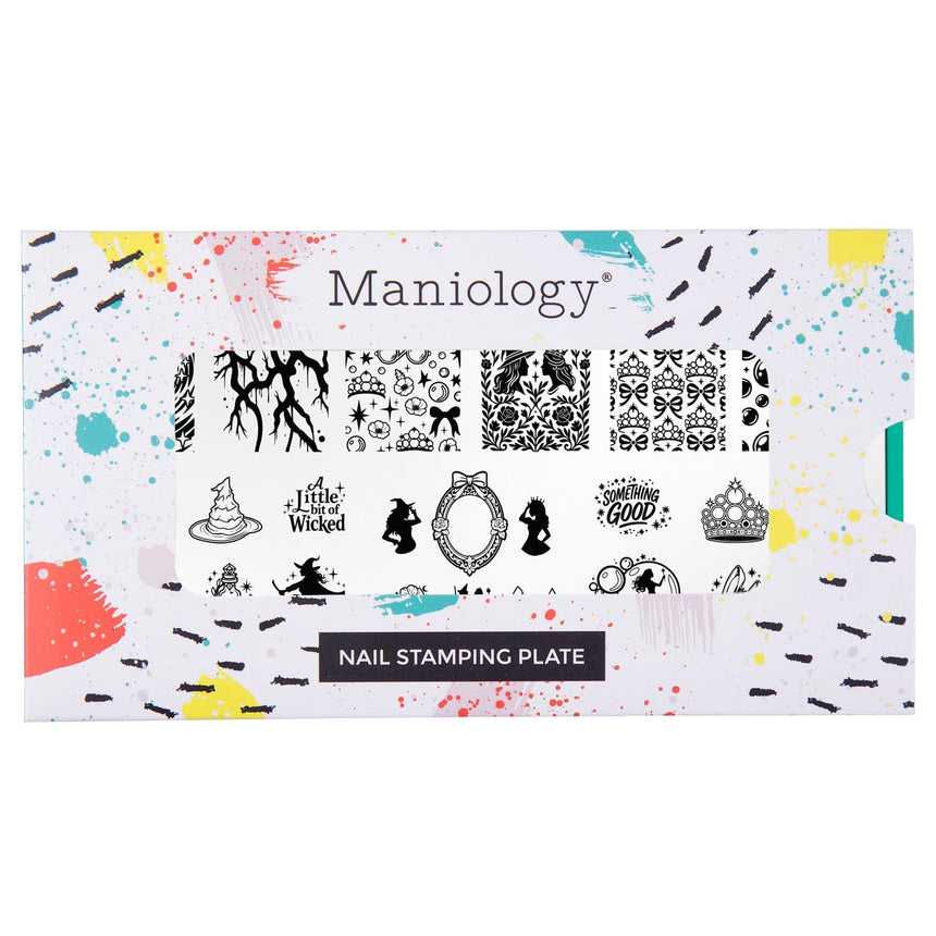 Wickedly Good (M648) - Nail Stamping Plate