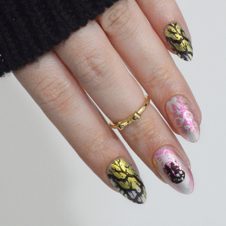 Wickedly Good (M648) - Nail Stamping Plate