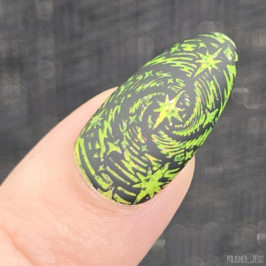Wickedly Good (M648) - Nail Stamping Plate