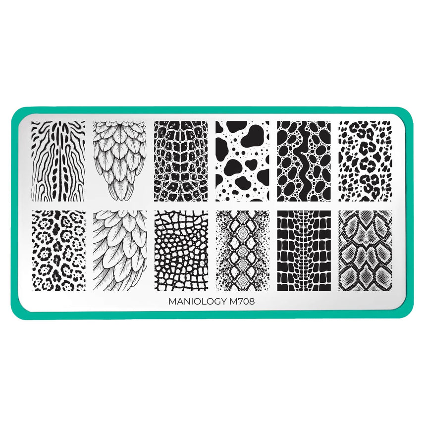 Wild Instincts (M708) - Nail Stamping Plate