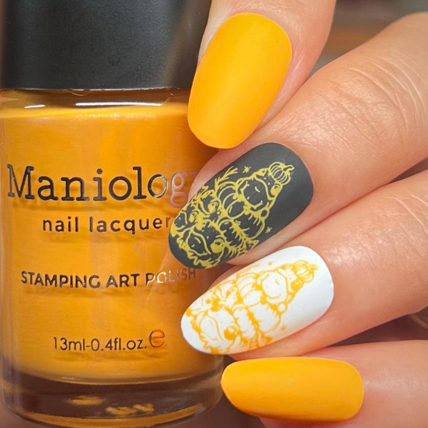 Withered Beauty: 3-Piece Pearl Cream Stamping Polish Set