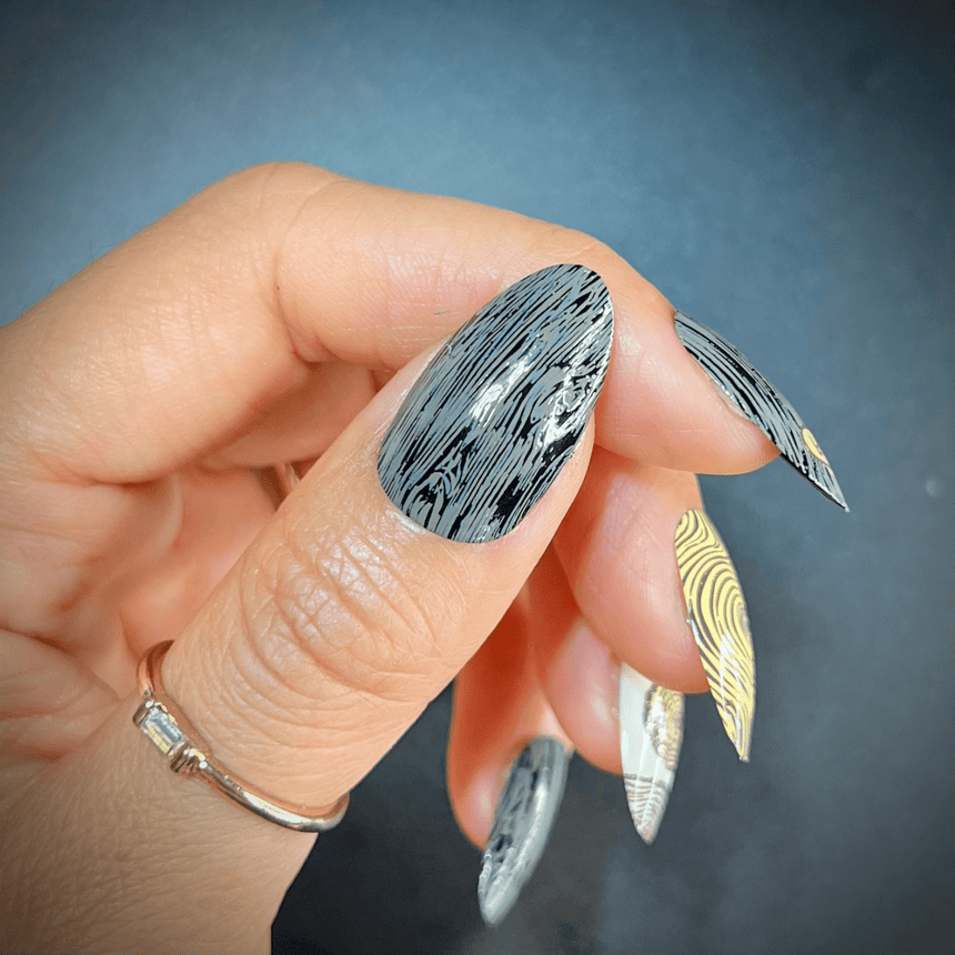 Woodland Trimmings (M390) - Nail Stamping Plate