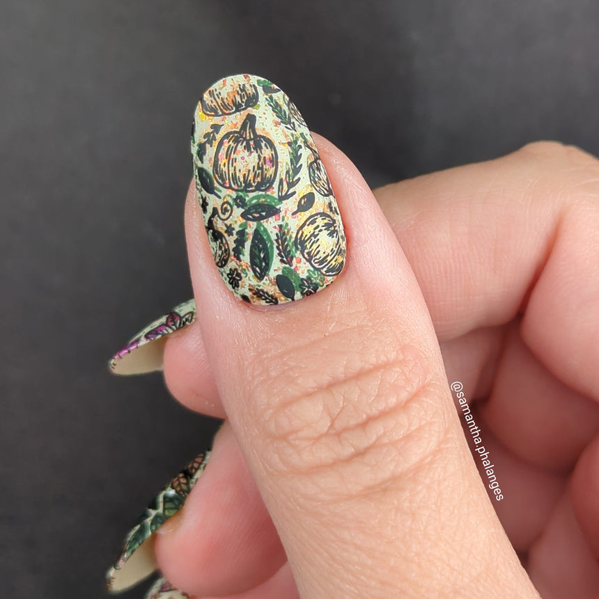 Woodland Wonders (M425) - Nail Stamping Plate