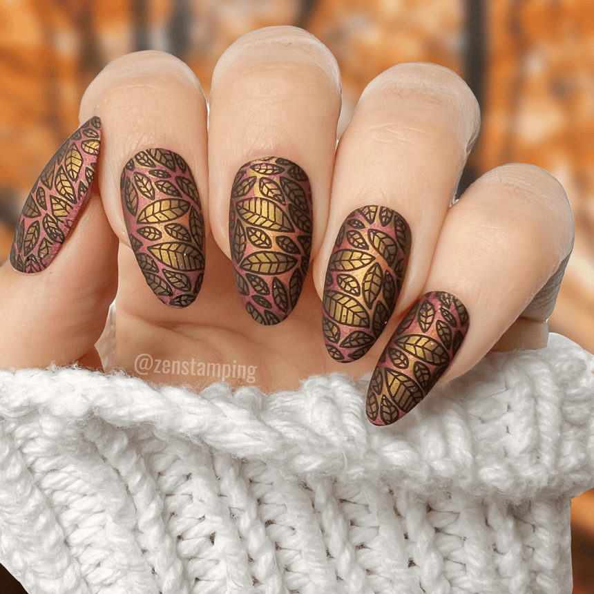 Woodland Wonders (M425) - Nail Stamping Plate