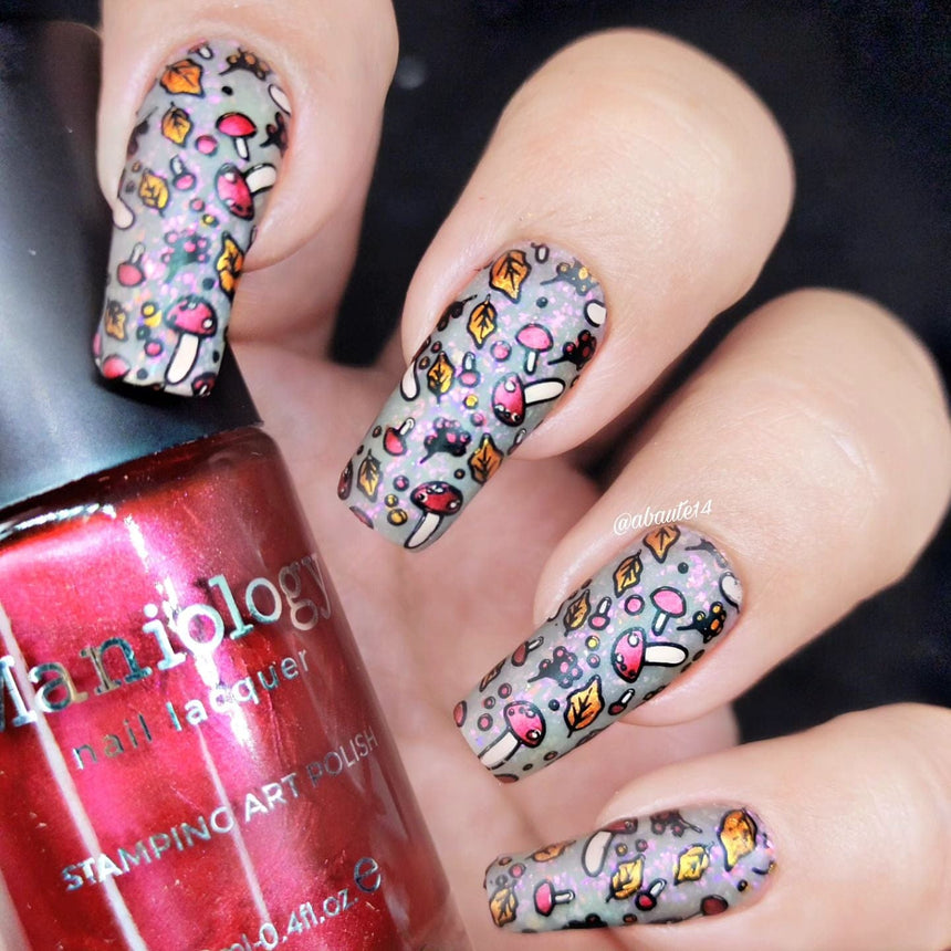 Woodland Wonders (M425) - Nail Stamping Plate