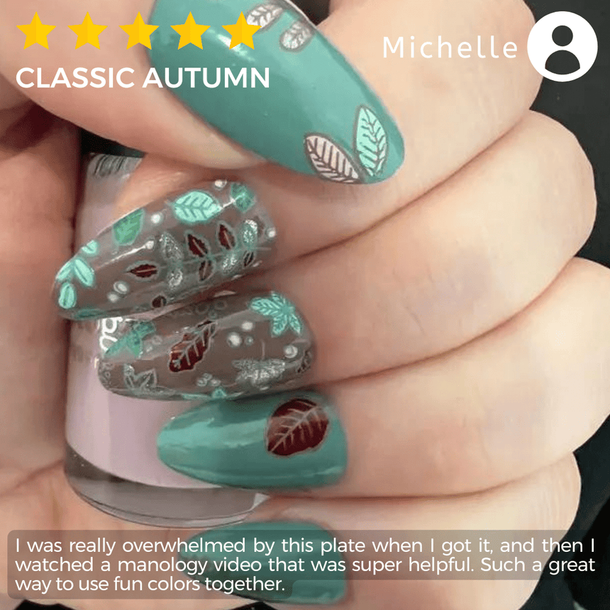 Woodland Wonders (M425) - Nail Stamping Plate