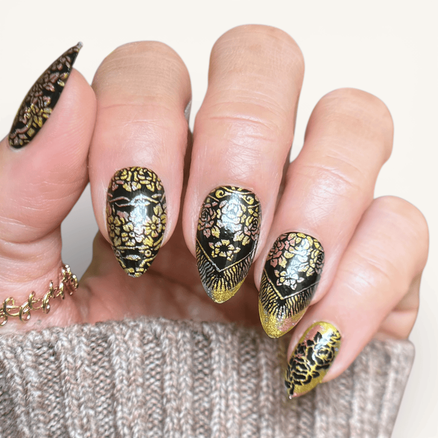 Wrapped in Wool (M685) - Nail Stamping Plate