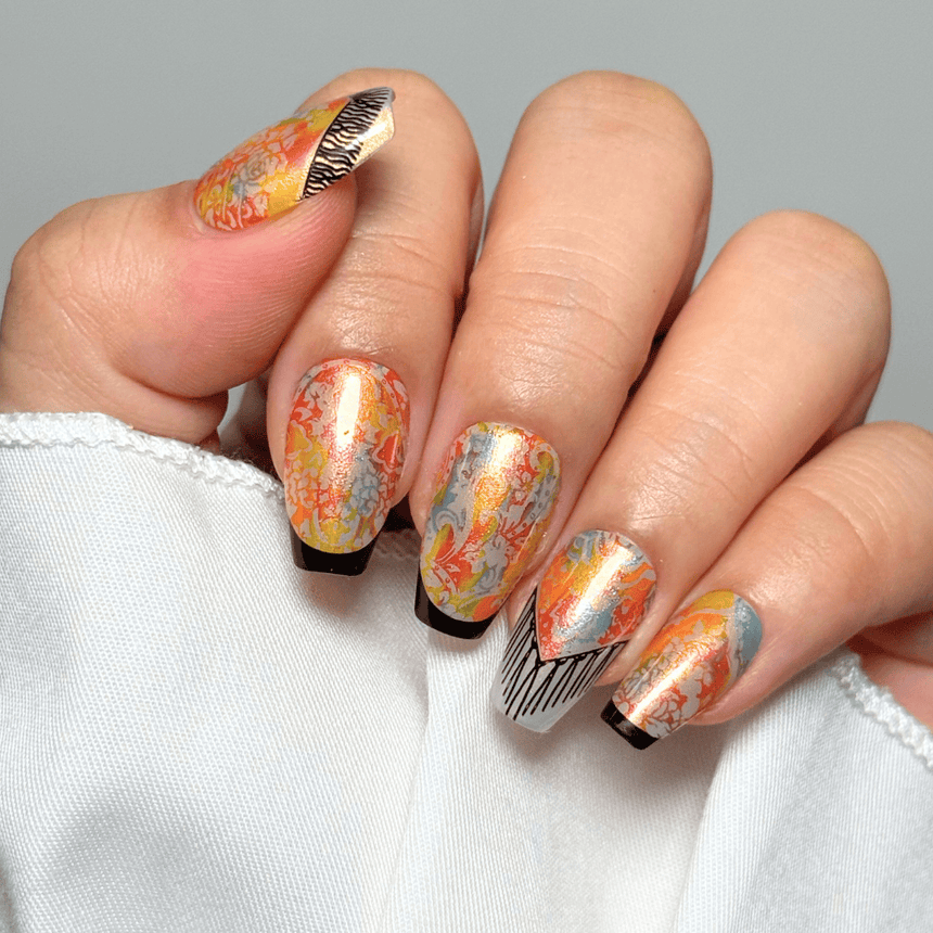 Wrapped in Wool (M685) - Nail Stamping Plate
