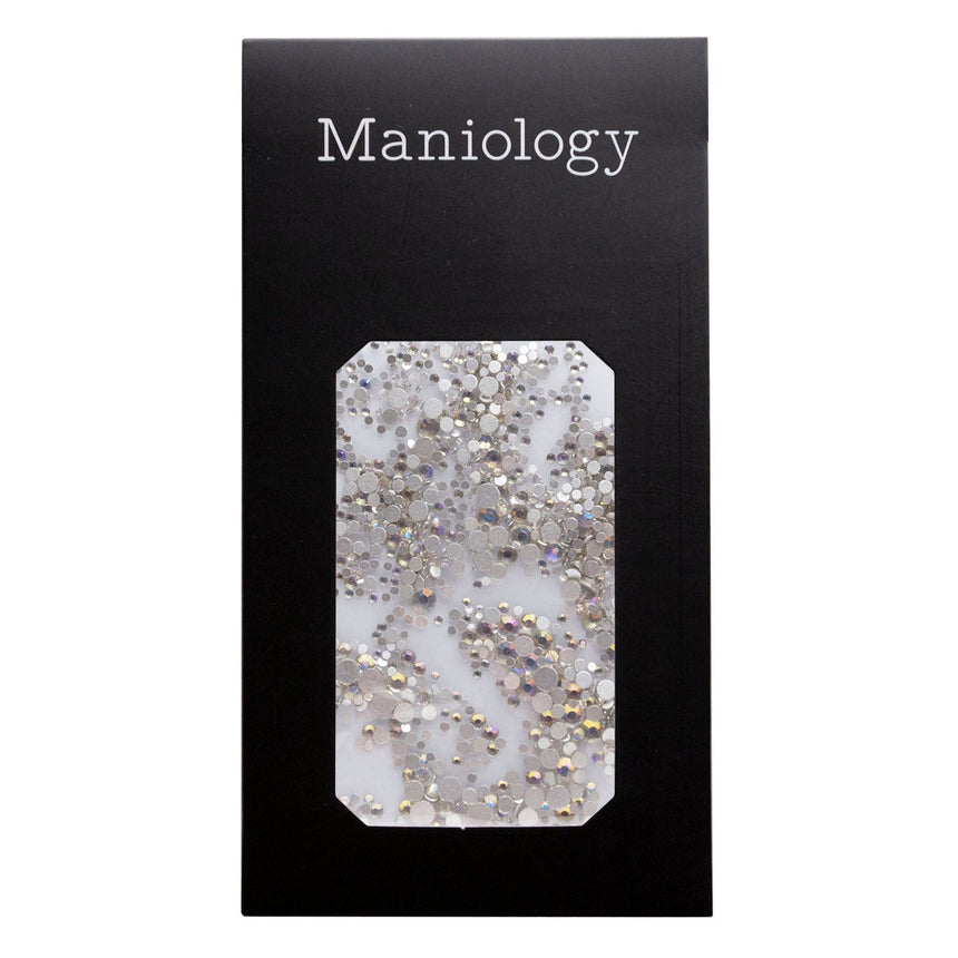 Mix Sizes Round Nail Art Rhinestones