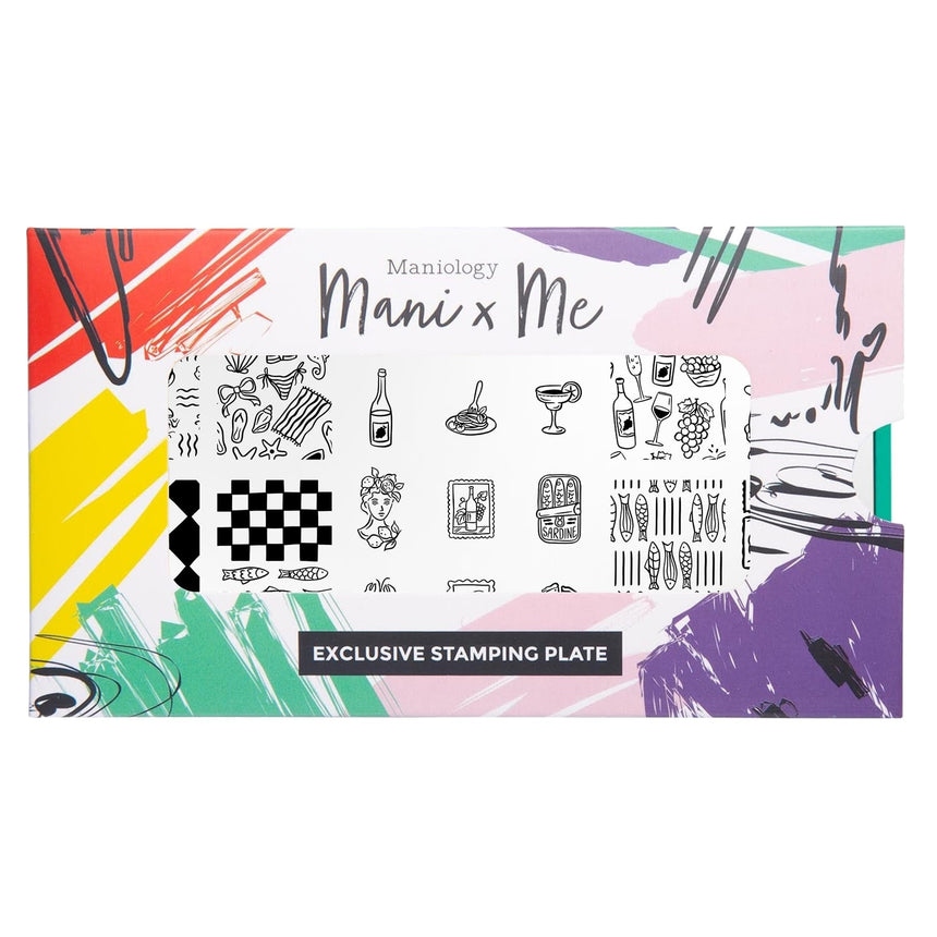La Dolce Vita: Al Mare (MXM180) - Nail Stamping Plate