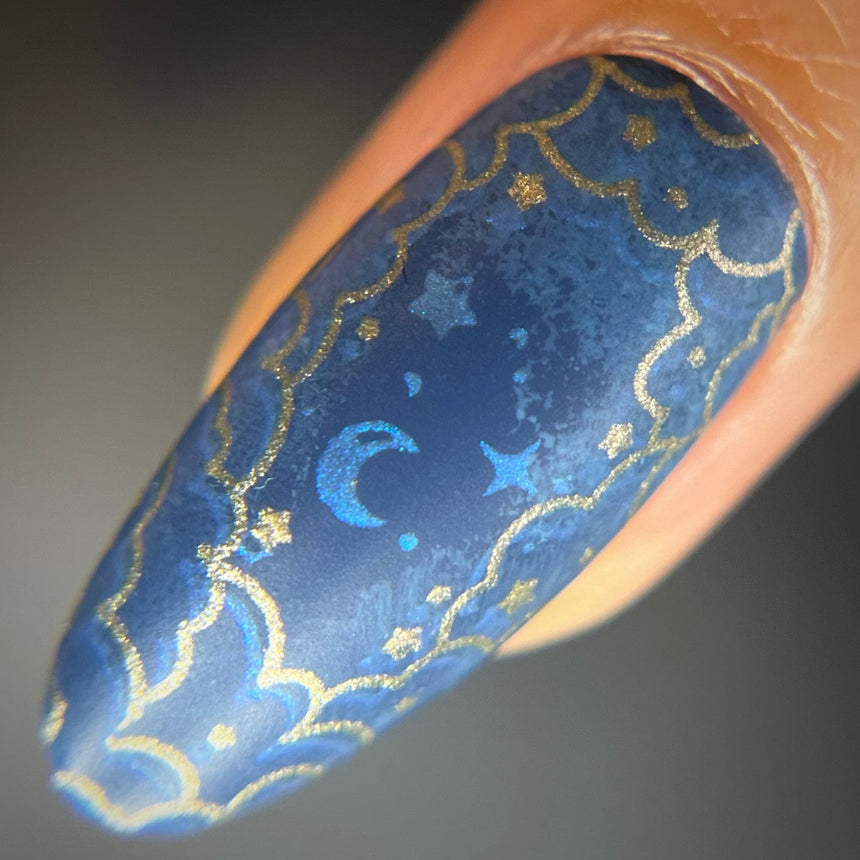 Over the Clouds: Fluff Buddies (MXM125) - Nail Stamping Plate