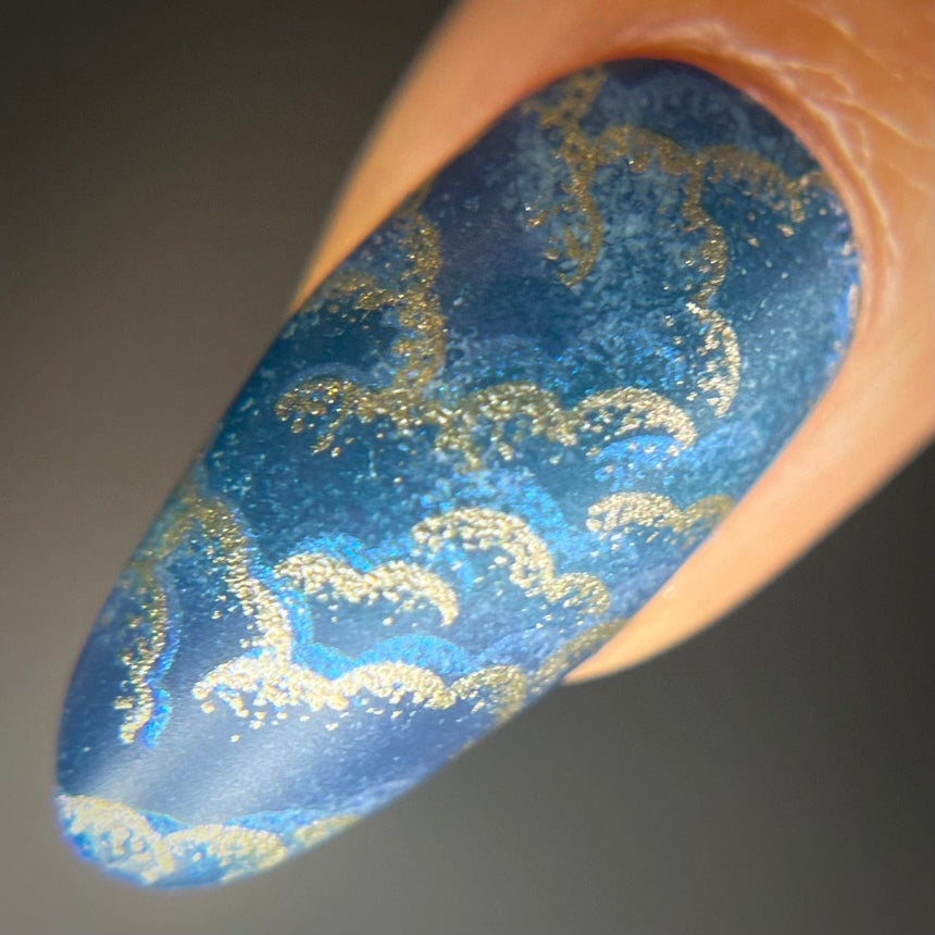 Over the Clouds: Fluff Buddies (MXM125) - Nail Stamping Plate