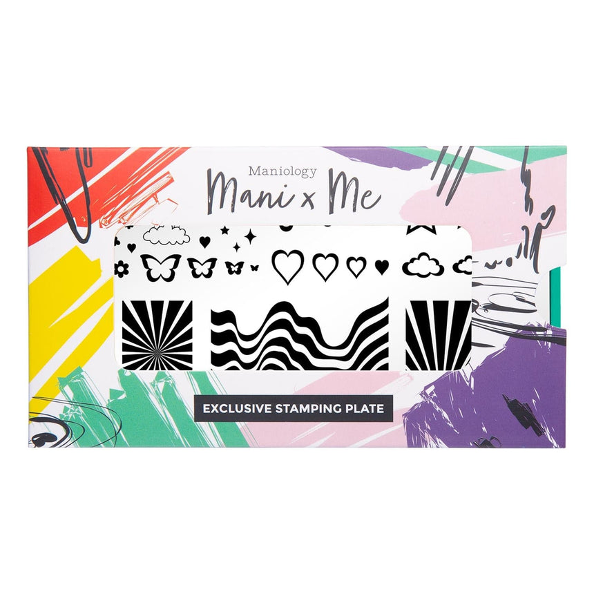 Over the Clouds: Rainbow Treats (MXM126) - Nail Stamping Plate