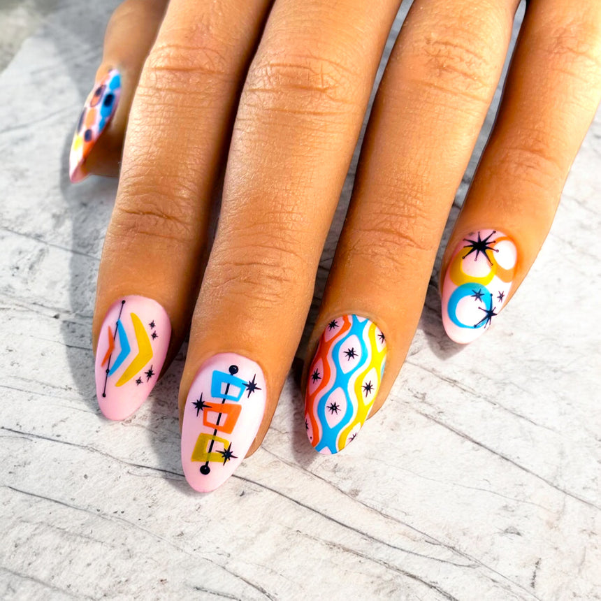 Timeless Mod: Groove Factor (MXM149) - Nail Stamping Plate