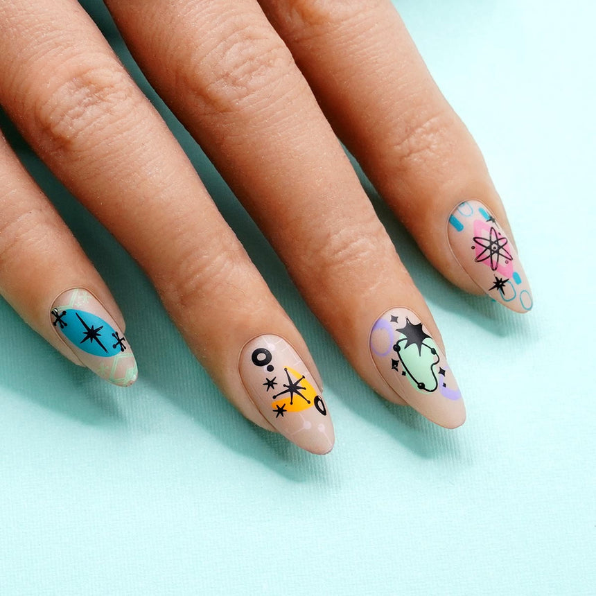 Timeless Mod: Groove Factor (MXM149) - Nail Stamping Plate