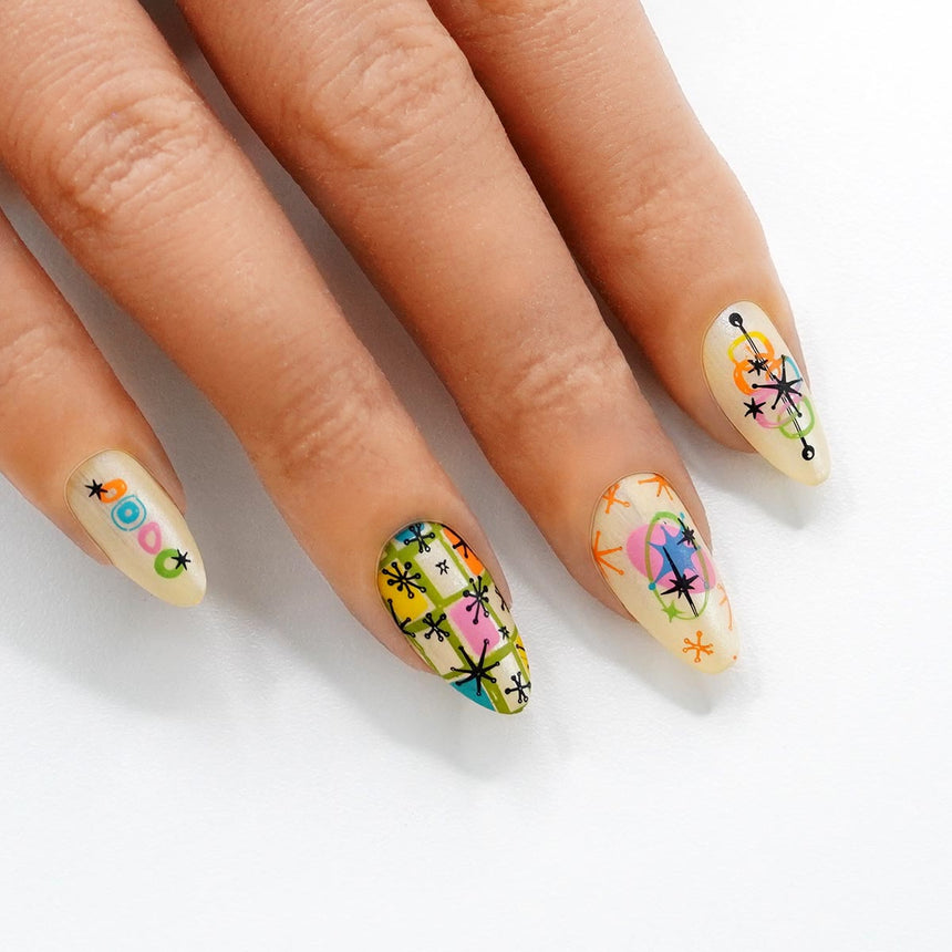 Timeless Mod: Groove Factor (MXM149) - Nail Stamping Plate