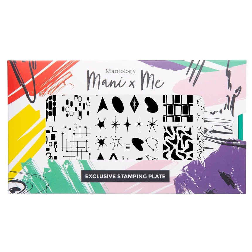 Timeless Mod: Optic Pop (MXM150) - Nail Stamping Plate