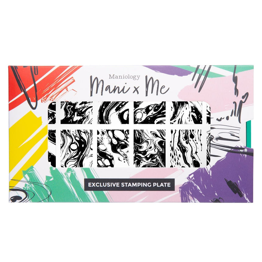 Go with the Flow: Liquid Muse (MXM133) - Nail Stamping Plate