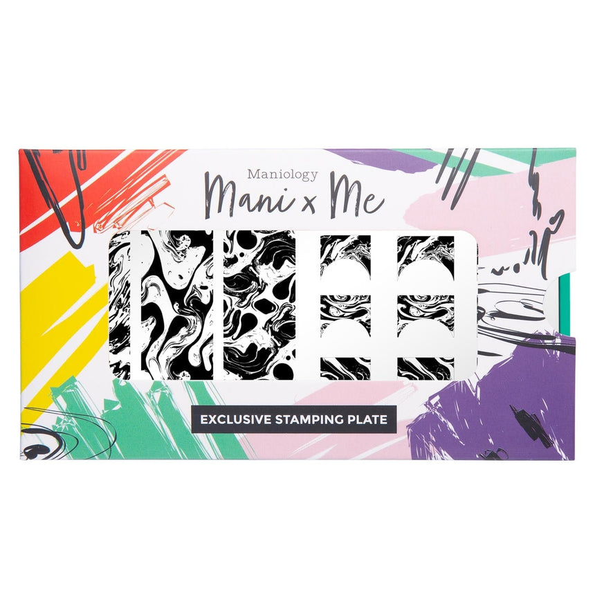 Go with the Flow: Tip the Flow (MXM134) - Nail Stamping Plate