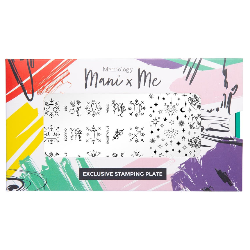 Birthday Bouquests: Written in the Stars (MXM117) - Nail Stamping Plate