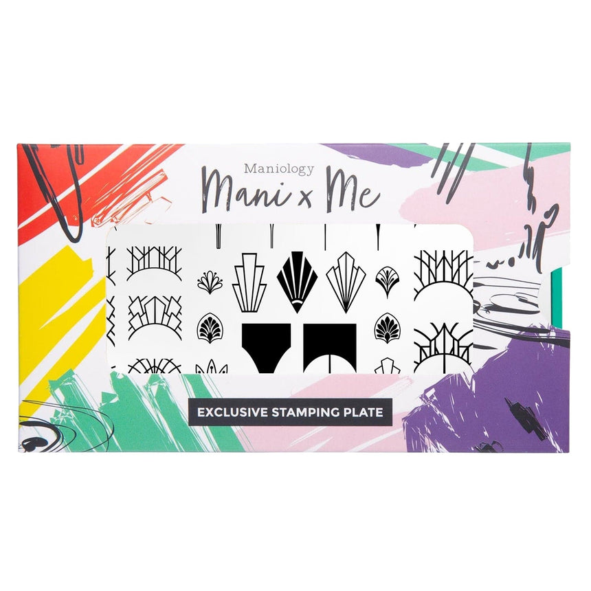 Art Deco: Deco Dreams (MXM146) - Nail Stamping Plate