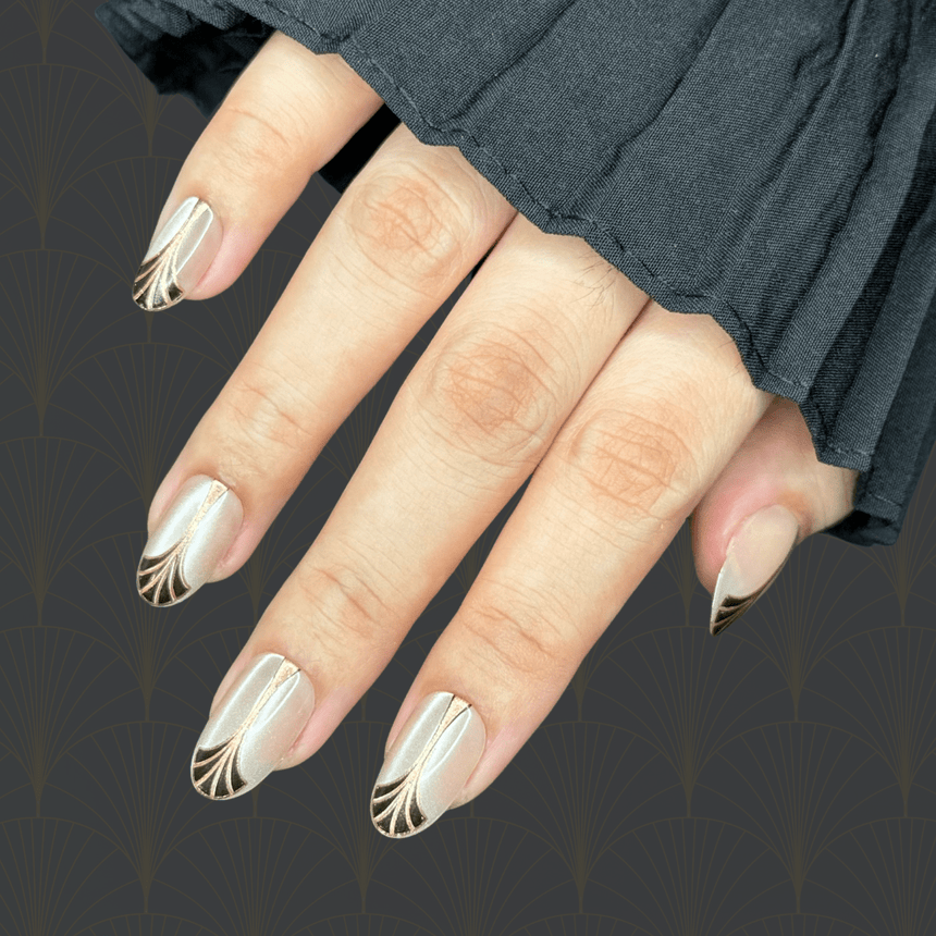 Art Deco: Deco Dreams (MXM146) - Nail Stamping Plate
