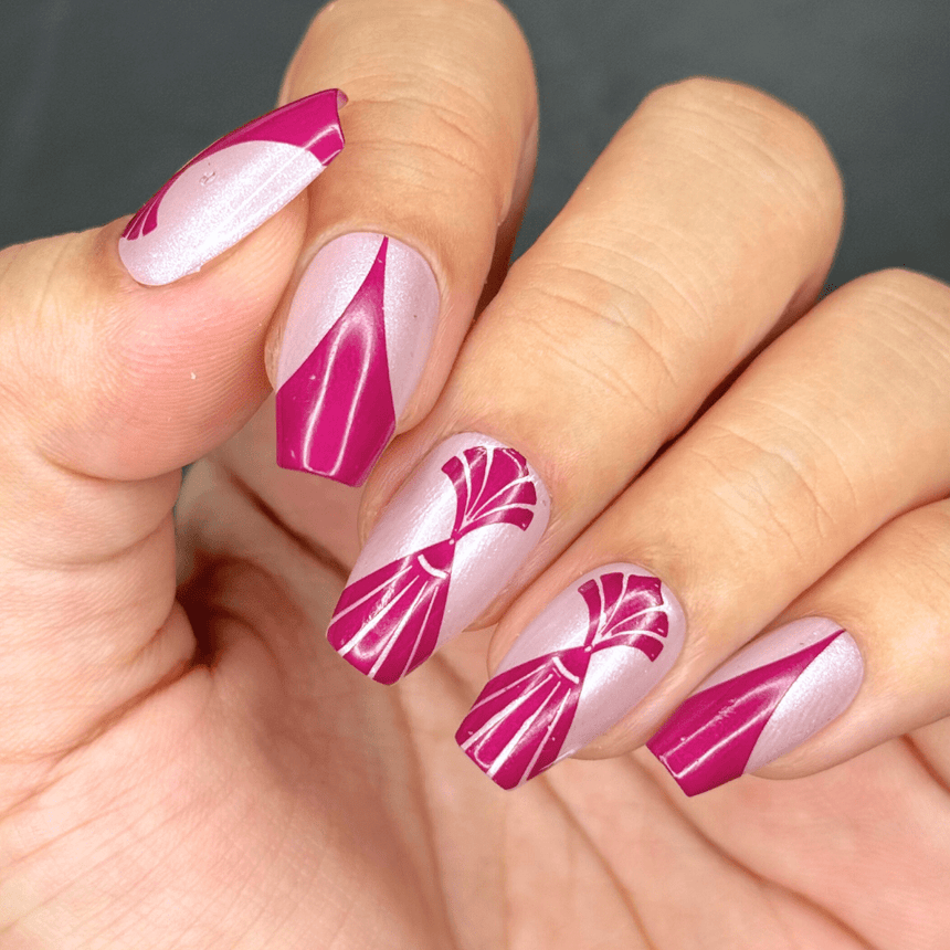 Art Deco: Deco Dreams (MXM146) - Nail Stamping Plate